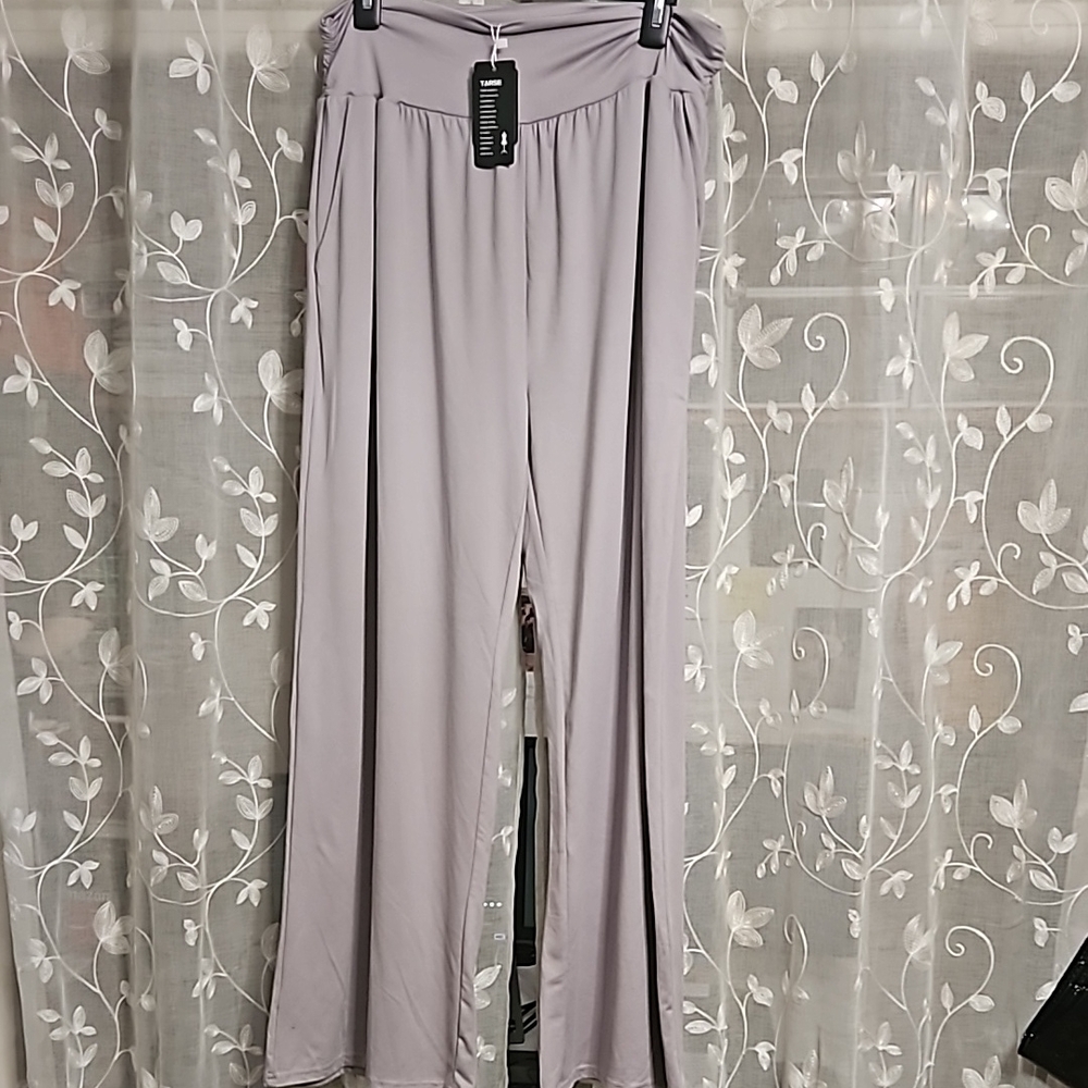 Elegant Grey Women's Pants